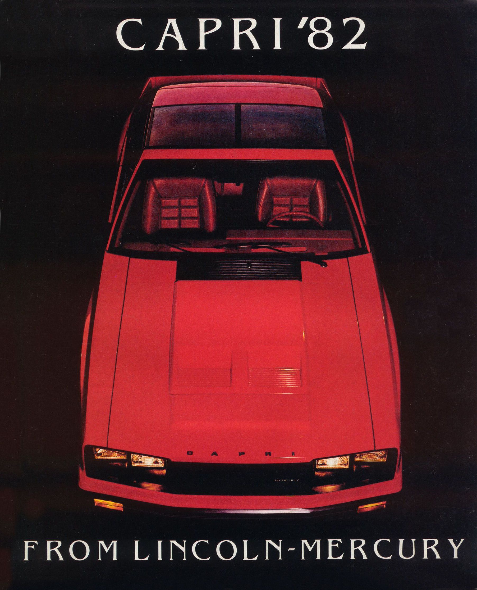 1982 Mercury Capri Brochure